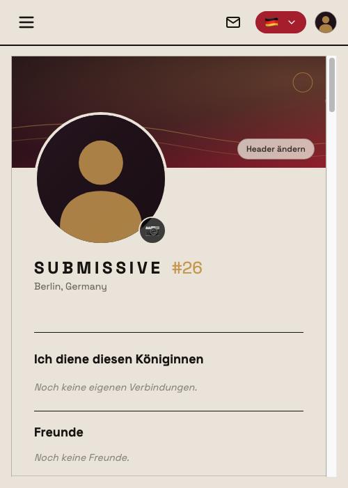 Profil von Submissive